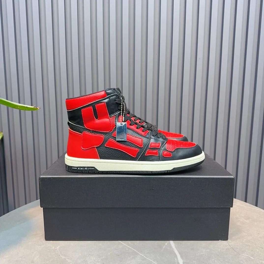 Men's shoes💰620💰 AMIRI AMIRI trendy brand hot sale🔥 Available all year round✅Couples💑 Official website synchronization Imported fabrics 1⃣️ratio 1⃣️Re-engraved, original factory special original sole, 35-45 (38.45. Non-refundable)